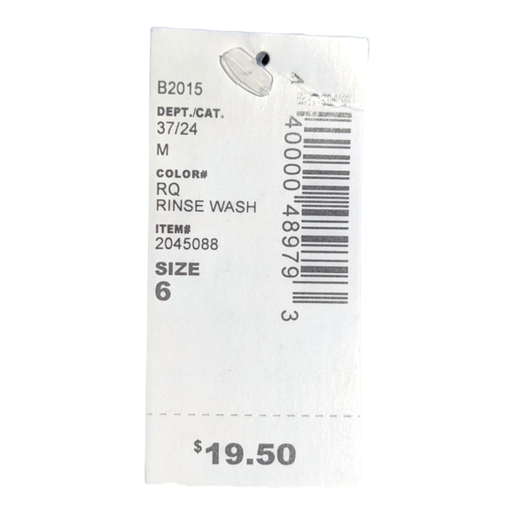 The Children's Place Girls size 6 Bootcut Blue Jeans - Picture 7 of 7